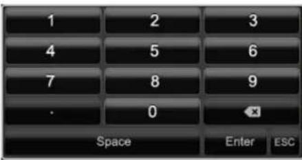 ABUS TVVR36100 - On-screen keyboard - 2