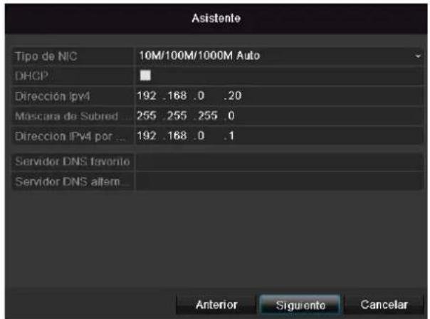 ABUS TVVR36100 - Configuración de la red - 1