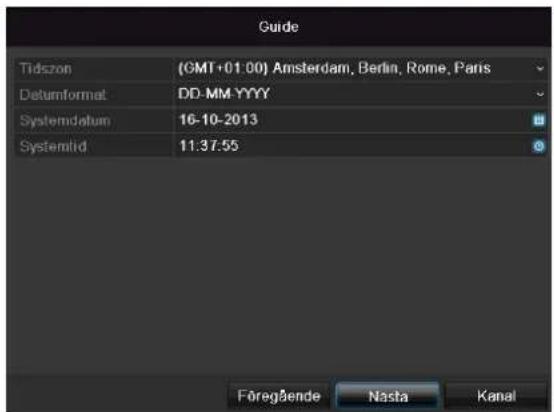 ABUS TVVR36100 - Systemtid-/och datum - 1