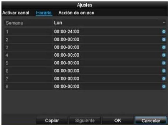 ABUS TVVR36100 - Horario - 1