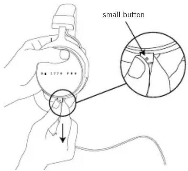 BEYERDYNAMIC DT 1770 PRO - How to Connect the Cable - 2