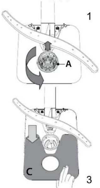 WHIRLPOOL WFE 2B19 - N'utilisez pas le lave-vaisselle sans les filtres ou si un filtré est mal ajusté. - 1