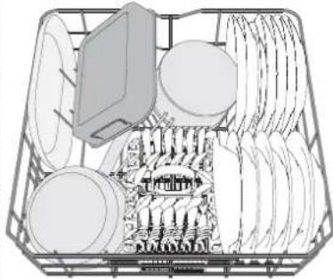WHIRLPOOL WFE 2B19 - PANIER INFÉRIEUR - 1