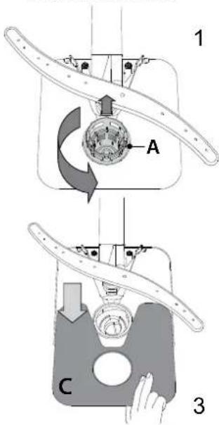 WHIRLPOOL WFE 2B19 - Mycka nesmi byt pouzivana bez filtru nebo s nedotaazenymi filtry. - 1