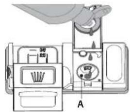 WHIRLPOOL WFE 2B19 - FILLING THE RINSE AID DISPENSER - 2