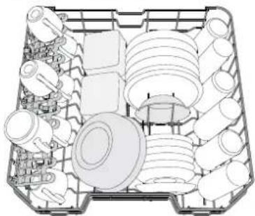 WHIRLPOOL WFE 2B19 - UPPER RACK - 1