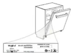 WHIRLPOOL WFE 2B19 - Policies, standard documentation, ordering of spare parts and additional product information can be found by: - 1