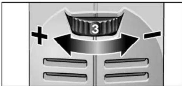 Flex BSE 143 100 Set - Kierrosnopeuden valinta. - 1