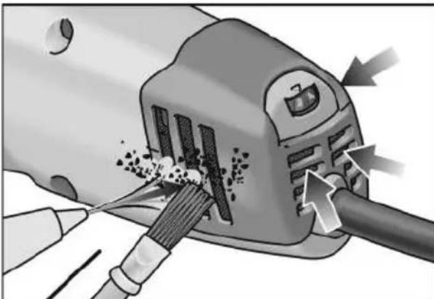 Flex BSE 143 100 Set - Reinigung Staubschutzkappe - 1