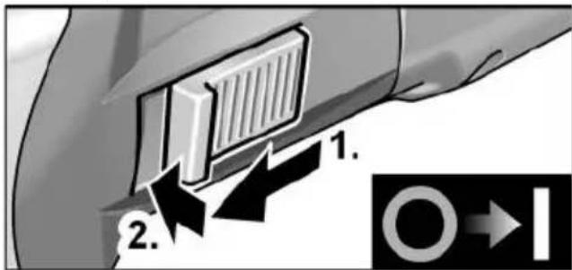 Flex BSE 143 100 Set - Trvala prevádzka so zaskočenímli kaotamisel vöib seade vorgukaabli lábi lõigata voi minna vastu vorgukaablit ning tommata teie kae voi käsivarre vastu poörlevat tarvikut.

- Arge pange elektritiöriista kunagi enne käest āra, kui tarvik on täielikult seisma jäänud.

Pöörlev tarvik vöib minna vastu pinda,  
millele te soovite seda asetada, ning te  
vöite kaotada kontrolli elektritöörija üle.

- Arge jatke elektritööriista ühest kohast teise viimise ajaks käima.

Teie roivad voivad kogemata puutada vastu poorlevat tarvikut ning tarvik voib teid vigastada.

Puhastage regulaarselt omalelektrö-oriistaventilatsiooniavasid.

Mootori jahutusventilaator tombab korpusesse tolmu ning suur kogus metallitolmu voib pohjustada elektrilisi ohtusid.

- Arge kasutage elektritööriista suttivate materjalide lahedral.

Sädemed vöivad need materjalid polema sùdata.

- Arge kasutage tarvikuid, mille jaoks on vaja jahutusvedelikku.

Vee voi muu jahutusvedeliku kasutamine voib pohjustada elektrilogi.

Tagasilook ja vastavad ohutusjuhised Poorleva tarviku (lihvketta, lihvtalla, traatharja vms) kinnijaaimise voi kiilumise tagajärjel tekib akilise reaktsooinina tagasilook. Blokeerumisel seiskub poorlev tarvik jarsult. Kontrollmatult tootava elektriseadme tarvik hakkab kohas, kus see blokeerus, kiarestipoorlema tarviku poorlemissuunale vastupidises suunas.

Kui naiteks lihvketas haakub voi blokeerub toedeldavas materjalis, voib lihvketta serv, mis tungib toedeldavasse materjali, kinni jada ning murduda voi tekitada tagasilooigi. Niisugusel juhul liigub lihvketas kas seadme kasutaja poole voi temast eemale, soltuvalt sellest, kummale poole ketas kinni jaanud kohas poorles. Niisuguses olukorras voivad lihvkettad ka puruneda.

Tagasilöök tekib elektritiöriista vale voi puuduliku kasutamise tagajärjel.

Seda saab valtida sobivate, jargnevalt kirjeldatud ettevaatusabinoude rakendamisega.

Hoidke elektritööristast korralikult kinni ning valige kehale ja kätele niisugune toöasend, mis vöimaldab tagasilöogi tekkimisel optimaalselt reageerida. Kasutage alati lisakäepidet (kui see on olemas), et käivitumisel oleks kontroll tagasilögijoudude voi reaktsionimomentide üle voimalikult suur. Sobivate ettevaatusabinóude rakenda-misega saavad seadme kasutajad hoida tagasilögijoudusid ja reaktsionim-mente kontrolli all.

- Arge kunagi pange katt poorleva tarvikulahedale.

Tagasilooigi tekkimisel voib tarvik joosta üle teie kae.

Valtige omahekaga seda piirkonda, kuhu elektritooiist tagasilooigi tekkimisel liigub.

Tagasilöogijou mōjul hakkab elektritö-oriist blookeerunud kohas liikuma lihvketta pörlemisele vastupidises suunas.

Eriti ettevaatlik olge nurkade, teravate servade vms piirkonnas.

Vältingarvikute toedeldavalt detailielt eemalehuppamist ja kinnikiilumist.

Pöörlev tarvik kiilub nurkades, teravatel servadel ja pörkumisel kergesti kinni.

Tagajäreks on kontrolli kaotamine voi tagasilögi teke.

- Arge kasutage ketiga voi hammastega saelehte.

Nende tarvikute kasutamisel tekib sage-damini tagasilook voi kontrolli kaotamine seadme üle. - 1