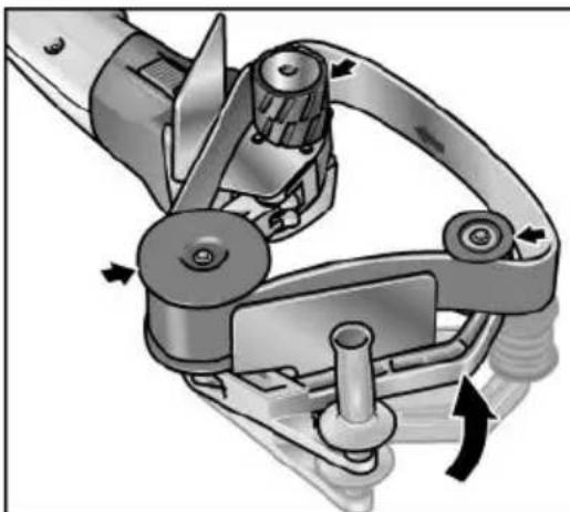 Flex BSE 143 100 Set - Adaptador de lixadora de rolos BRE 14-3125l lamme, etta kohdassa  Tekniset tiedot - 1