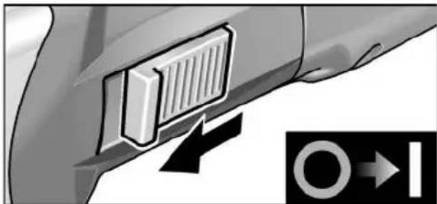 Flex BSE 143 100 Set - Włuczanie i wyłączanie   Praca chwilowa bez blokadyarma. Discurileperie si periileoalà i si pot mari diametral sub actiunea presiunii de apasare si a fortelor cenrifuge. - 1