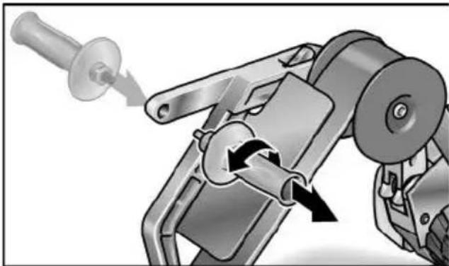 Flex BRE 143 125 Set - Käepideme reguleerimine - 1