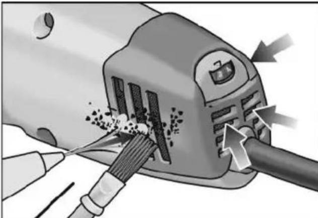 Flex BRE 143 125 Set - Rengoring af stovbeskyttelseskapperka na papier sciemy, polerka i szczotka druciana. Prosȩ przyestrzegać wszymtckich wskazowej bezpieczność, instrukcji, opisów i paramétrów podanych w dokument⁺ci, króraNSE do zakresu dostawy urzadzenia.

Nieprzestrzeganie nastepujacych wskazowek要去 spowodowa porazenie pradem elektrycznym, wybuch pozarui/lub ciękie zranienia.

Niniejsze naręźdie elektryczneNie nadaje są do szlifowania i przyceciniania sciernica.

Zastosowanie urzadzenia w sposob niezgodny z seinen przyznaczeniem要去 spowodowac zagrozenia lubNiebezpieczeNSTwo zranienia.

- Nie wolno stosowac zadnego wyposa-zenia dodatkowego, ktore nie jest przy-widziane ani polecane przyez producenta specjalnie dla tego urzadzenia elektrycz-ngo.

SamaMZIWOsczamocowania wyposa-zenia do urzadzenia elektrycznego nie gwarantuje jesteczbe bezpiecznego zastosowania.

- Dopuszczalna liczba obrotów zastosowanego narźedzia musi byc co najmnej tak wysoka, jak sąwyźsa liczba obrotów podana na urzadzeniu.

Wyposażenie, któ obraca sie z wiekszą liczba obrotów, niz dopuszczona maksymalna liczba obrotów,MZE sie połamać i zostac wyrzucone wgowietrze.

Srednica zewnetrzna i grubosc zastosowanego narzedzia musi byc zgodna z wymiarami urzadzenia.

Nieprawidlowo odmierzone naręźia moga byc niewystarczajaco osloniete lub niedostatecznie kontrolowane.

Naręździa robocze z wiktadka gwintowana musza dokladnie pasowej na gwint na wrzecionie. W przyypadku narȩźdi roboczych, mocowanych przy użyciu kołnierza srednica otworu narȩźdia roboczego musi byc dopasowana do srednicy kołnierza. Narȩźdia, które nie pasuju dokladnie na wrzeciono sciernicy urzadzenia elektrycznégo, obracaja sie hierównomiernie, bardzo mocno drgaja i moga spowodowej utrata panOWania i kontrli nad urzadzeniem.

- Nie wolno stosowac zadnych uszkodzonych narzedzi. Przed kaźdym uzyciem naleźny skontrolować oprzyrzadowanie, np. sciernice pod katem odprysków ipeknięc, talerze szlifierskie pod katempeknięc, starcia lub silargo zuźycia, szczotki druciane pod katem luźnych lub zlamanych drutów. Po ewentualnym upadku urzadzenia elektrycznégo lub narźedzia, naleź spraydzićczy nie uległy uszkodzeniu; uzywać tylko nieuszkodzone narźedzia. Po sprawdzeniu i załozeniu narźedzia naleź zworcieuwage, aby uzytkownik i osoby postronne znejdowytie goza obsza

rem plaszczyzny rotaci naręźdia,  
natestepnie wączyc urzadzenia i pozostawic pracujuce na najwyzszej liczbie obrotów na czas jedernej minuty.  
Uszkodzone narȩźdia tamią są najczȩść podczas takiej przy.

Nalezy stosowac srodki ochry osobistej. Zaleznie od wykonywanego zadania załość odpowiednio maskę oslaniajaćacka twarz, maskę oslaniajaća górną czȩc twarzy lub okulary ochronne. Zastosowac odpowiednio maskę przechiwypłowa, ochronniki sluchu, rekawice ochronne lub spejalny fartuch, kóty chroni uzytkownika przy małymi czȩstecz kami substancji sciernych i szlifowanych materiałow. Chronic oczy przy zranieniem poprzej wyrzucaneciała obce, kóre powstaj przy rożnych zastosowaniach urzadzenia. Maski przechiwypłowe i ochronnemusza posiadć zdalnosć filtraci piłow powstajych podczas pracy. W przypadku obcieżenia halasem przy dźuszysz czas, uzytkownik naraźony jest na utrata słuchu   
Zwracać uwage, aby osoby postronne znajdowy są w bezpiecznej odlegloi sci od obszaru pracy. Kaźda osoba, kóra zbliza są do obszaru pracy urzadzenia musi nosić osobiste srodki ochry. Odlamane kawali obrabianego materiafu lub uszkodzonego narędzia, moga zostac wyrzucone w powietrze i spowodstawicz zranienia nawet poza bezposrednim obszarem pracy.   
Urzadzenie chwytać tylko za izolowane powierzchnie przyeznaczone do tego celu, jejeli podczas pracy zachodzi niebepezcienstwo zetaknięcia są narędzia z ukrytym przewodem elektrycznym lub przewodem zasilającym. Kontakt z przewodem elektrycznym, znajdujȩcym są pod napiȩciem,MZe spowodstaw, zo metalowe elementy urzadzenia zożdą są rownié pod napiȩciem, i poprzej to doprowadźć do porazenia prȩdom elektrycznym.   
Elektryczny przywod zasilajcy prowadzic zawsze z dala od obracajychsie narzedzi. W przypadku utraty kontroli nad urza

dzeniem要去 dojsc do zerwania elektrycznego przywodu zasilajacego lub zetknięcia sieznim, a dloń lub reka uzytkownika要去 dostac wciagnieta przysz obracajace sie narźedzie lub urzadzenia.

- Nie wolno odkladać urzadzenia elektrycznégo zanim naręźdie calkowicie sie nie zatrzyma.   
Obracajace sie narzejdie要去 zetknacz powierzchnia, na ktora odlozono urzadzenie, i spowodowa utrate kontrlu uzytkownika nad urzadzeniem.   
- Nie wączac urzadzenia podczas przynoszenia ani nie przyenosic wączonego urzadzenia.   
Odzież要去zetknacsi prerypadkowo z obracajacym sie narzędziem a narzédzie要去 wkręcić wciało uzytkownika.   
- Otwory wentylacyjne urzadzenia elektrycznego naleźy regularnie czyscić. Dmuchawa silnika wciaga pyt do obudowy, a silne zanieczyszczenie metalicznym płyem sągowość niebezpiecześćto porazenia prȩdem elektrycznym lub zwarcie.   
Urzadzenia elektryczné go nie wolnosstosowej w poplizu materiały palnych. Iskry moga spowodowej zapalenie sie tych materiały.   
- Nie wolno stosowac zadnych narzędzi, które wymagaja chłodzenia plynynnymi srodkami chłodźacymi.

Zastosowanie wody lub innych plynynych srodków chłodźych sąsbowocław porazenie pradem elektrycznym. - 1