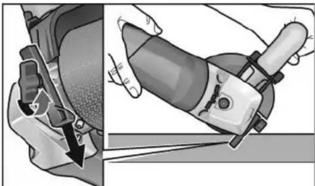 Flex BRE 143 125 Set - Utilizzo della guida parallela - 1