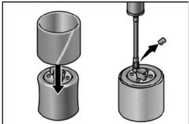 Flex BRE 143 125 Set - Lavoro con il rullo pneumatico di gomma - 1