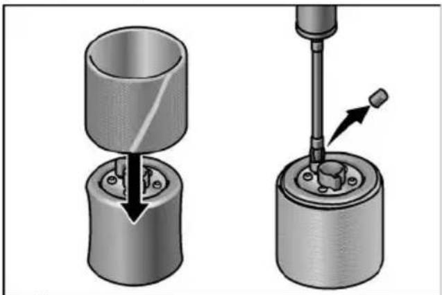 Flex BRE 143 125 Set - Darbas su pripuciamuoju guminiu ritinéliu - 1