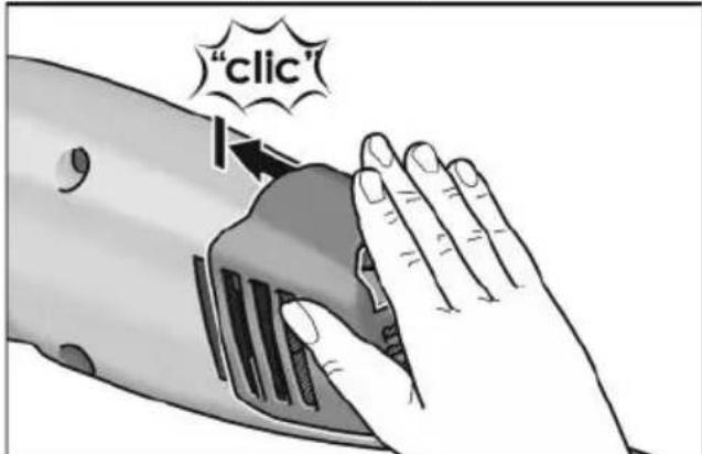 Flex BRE 143 125 Set - A porvédó kupak felhelyezesenoJ3BaHn CmBOJIH - 1