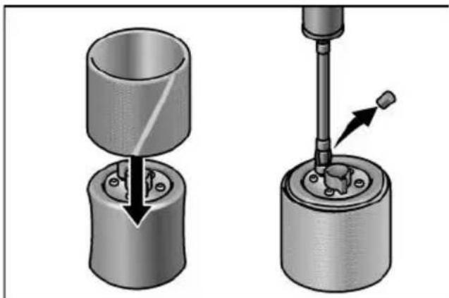 Flex BRE 143 125 Set - Trabajo com o cilindro de ar de borrachaontämä takuu raukeaa. - 1