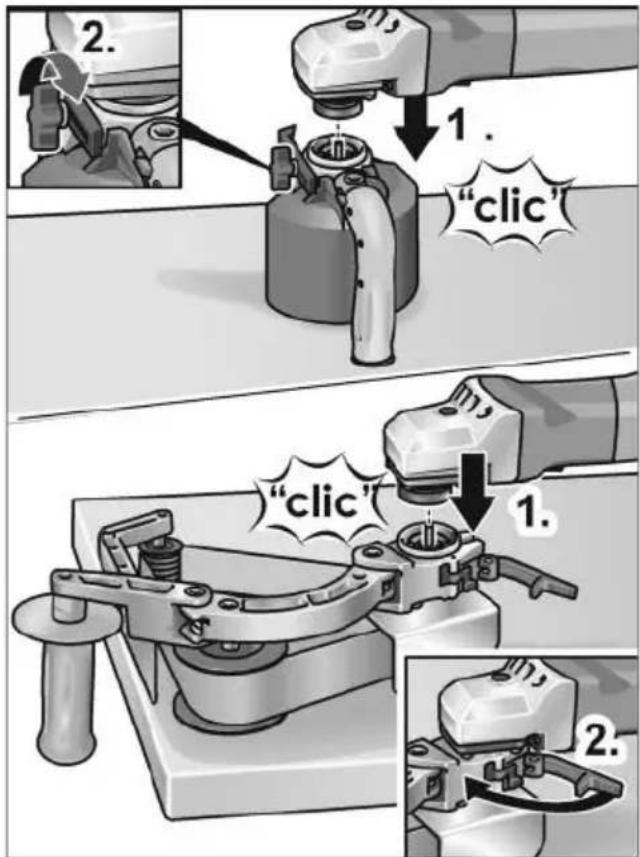 Flex BRE 143 125 Set - Elôtétek felszerelése timpul perioadei de garantie. In caz de nerespectare se sting obligatiile de garantie ale producatorului. - 1