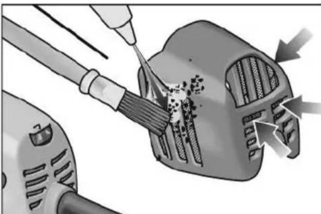 Flex BRE 143 125 Set - Reinigung Staubschutzkappe - 2