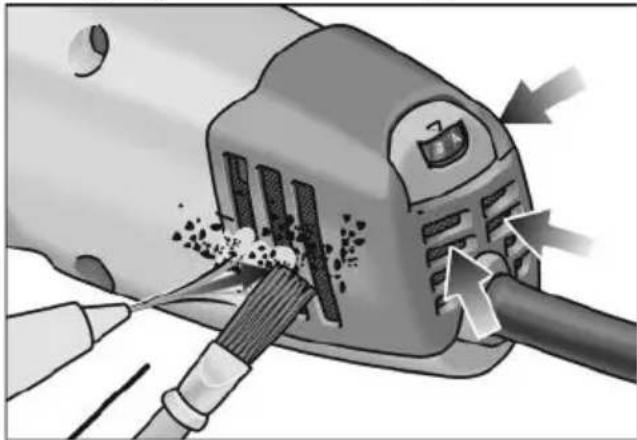 Flex BRE 143 125 Set - Reinigung Staubschutzkappe - 1