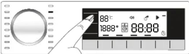 BEKO WMY 91446 HLB1 - Temperatuurkeuze - 1