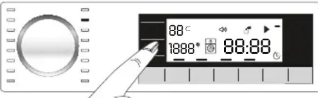 BEKO WMY 91446 HLB1 - Selectie centrifugeersnelheid - 2