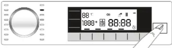 BEKO WMY 91446 HLB1 - Het programma in de pauze-modus zetten: - 1