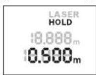 BOSCH PLR 15 - "HOLD"-Funktion (siehe Bild B) - 1