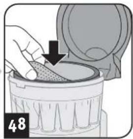 DIRT DEVIL Infinity MC55 - Motorschutzfilter reinigen/wechseln - 4