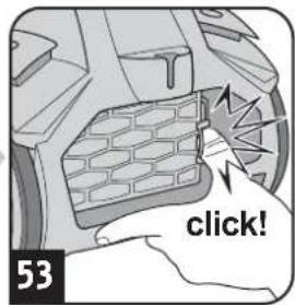 DIRT DEVIL Infinity MC55 - Cleaning / changing the exhaust filter - 4