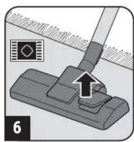 DIRT DEVIL Infinity MC55 - Assemble appliance and adjust nozzles to surface - 6