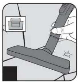 DIRT DEVIL Infinity MC55 - Assemble appliance and adjust nozzles to surface - 14
