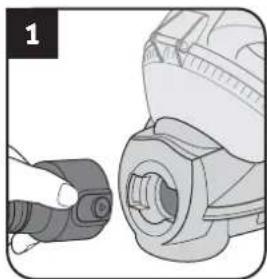 DIRT DEVIL Infinity MC55 - Assemble appliance and adjust nozzles to surface - 1
