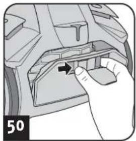 DIRT DEVIL Infinity MC55 - Cleaning / changing the exhaust filter - 1