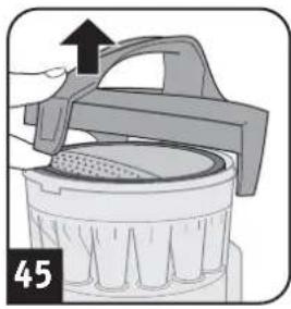 DIRT DEVIL Infinity MC55 - Motorschutzfilter reinigen/wechseln - 1