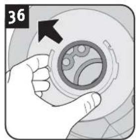 DIRT DEVIL Infinity MC55 - Emptying and cleaning the dust container - 7