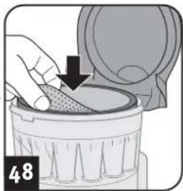 DIRT DEVIL Infinity MC55 - Motorbeschermingsfilter reinigen/vervangen - 4
