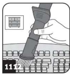 DIRT DEVIL Infinity MC55 - Assemble appliance and adjust nozzles to surface - 11