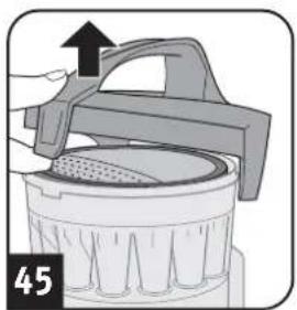 DIRT DEVIL Infinity MC55 - Remplacement / nettoyage du filtrde protection du moteur - 1