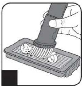 DIRT DEVIL Infinity MC55 - Uitblaasfilter reinigen/ervangen - 3