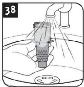 DIRT DEVIL Infinity MC55 - Emptying and cleaning the dust container - 9