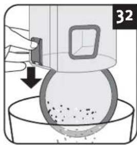 DIRT DEVIL Infinity MC55 - Emptying and cleaning the dust container - 3
