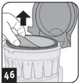 DIRT DEVIL Infinity MC55 - Motorbeschermingsfilter reinigen/vervangen - 2