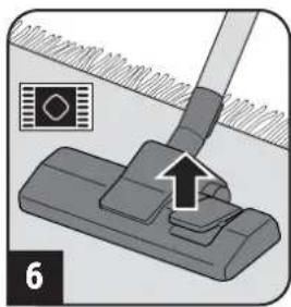 DIRT DEVIL CP24 - Assemble appliance and adjust nozzles to surface - 6