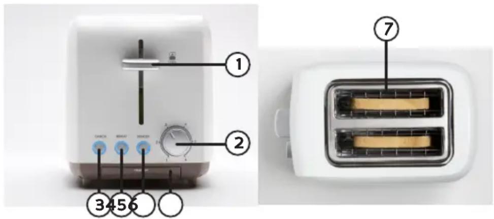 DOMO DO958T - PIEZAS - 1