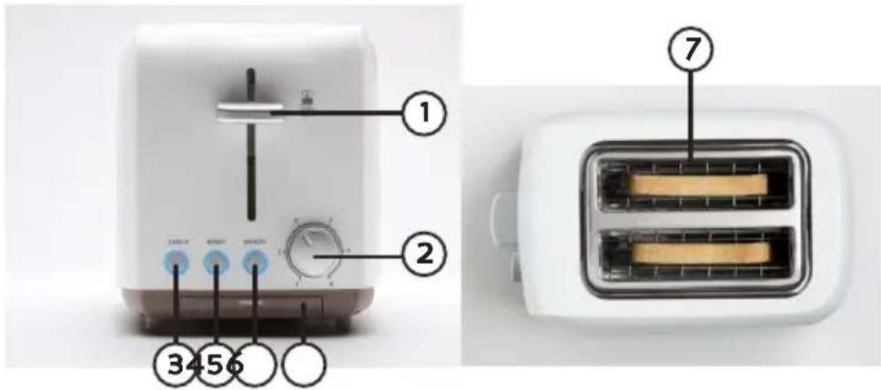 DOMO DO958T - BESTANDTEILE - 1