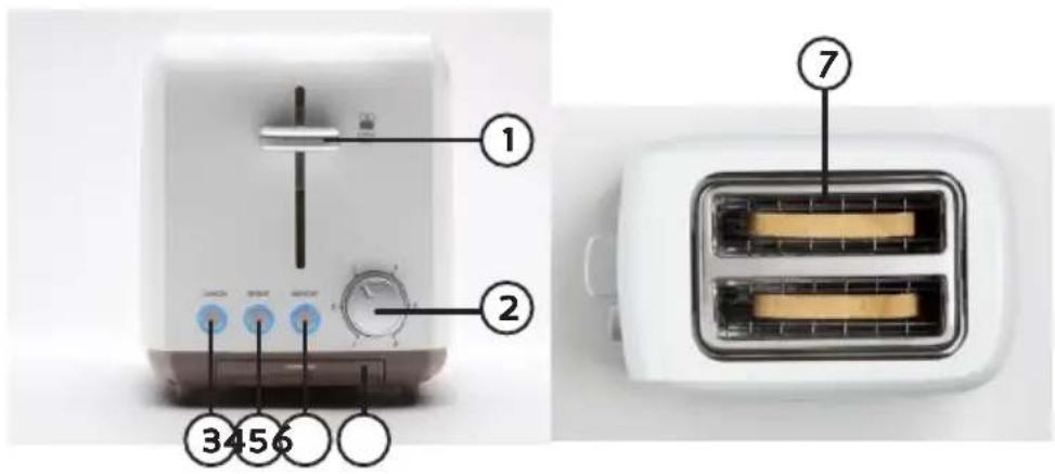DOMO DO958T - PARTS - 1