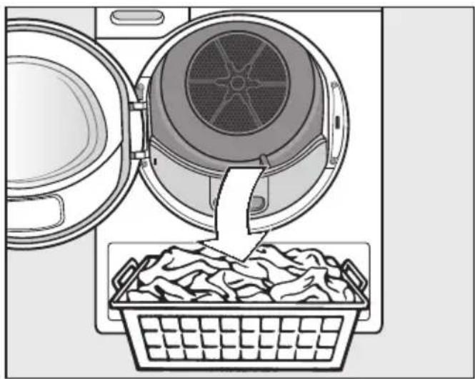 MIELE TKB 640 WP Eco - Sortir le linge - 1